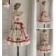 Miss Point Strawberry Pictorial Blouse Salopette JSK and One Piece(Reservation/2 Colours/Full Payment Without Shipping)